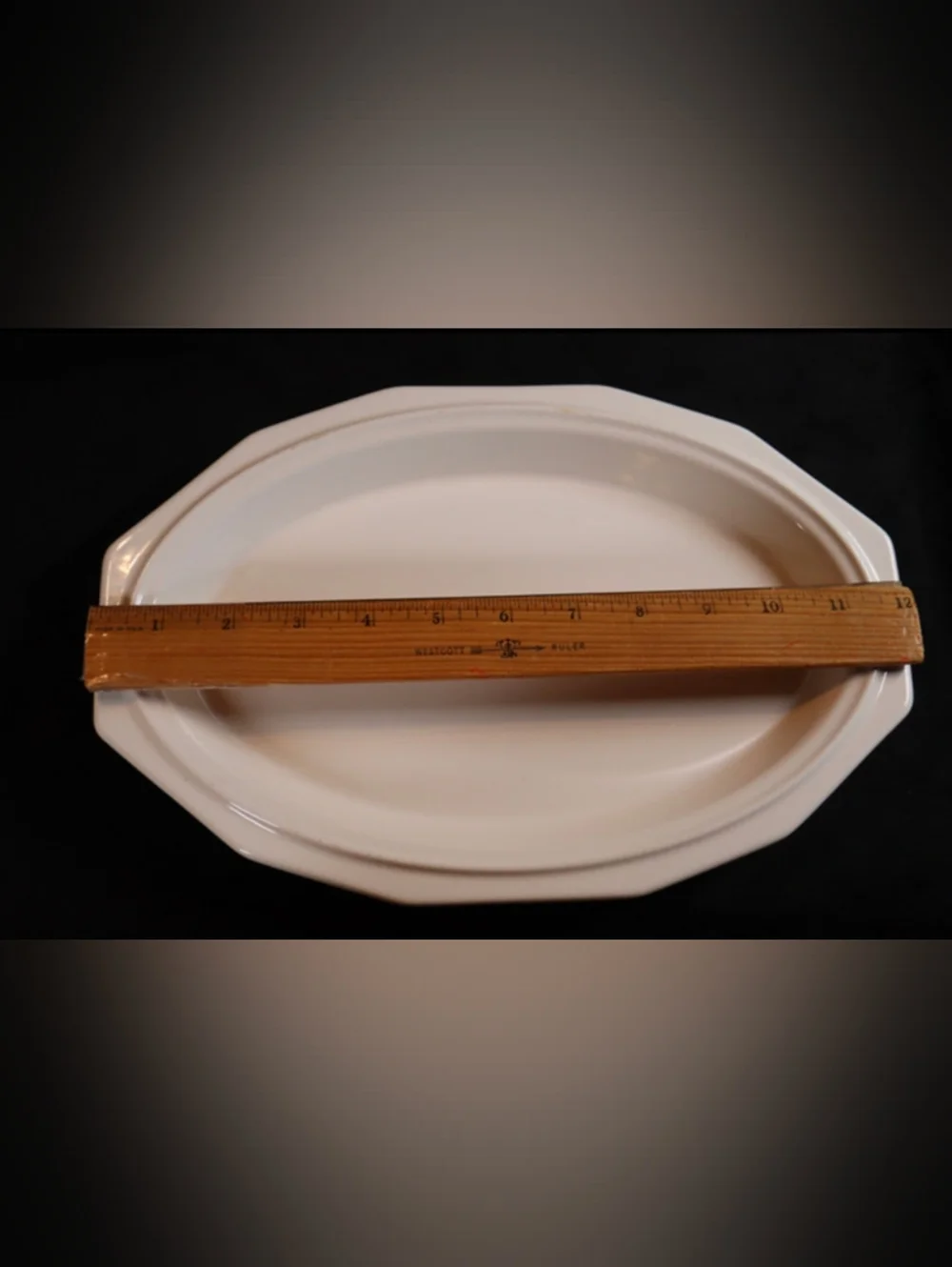 Vintage Pfaltzgraff Heritage White 12” X 8” Oval Baking Dish